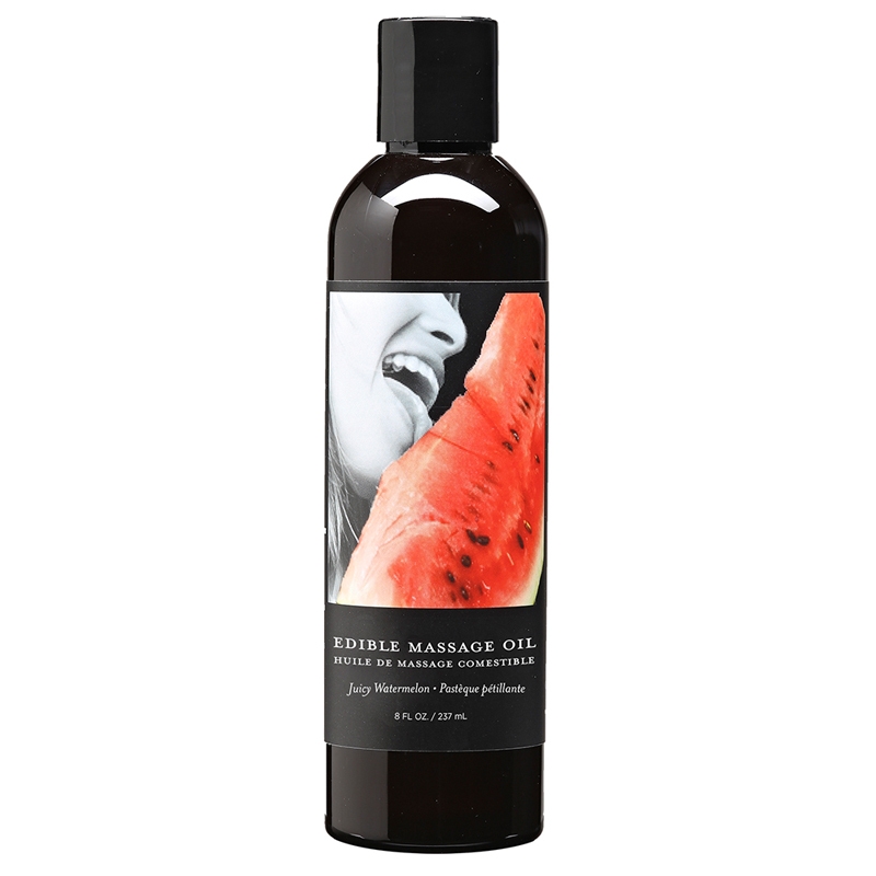 EB Edible Massage Oil 8oz Watermelon