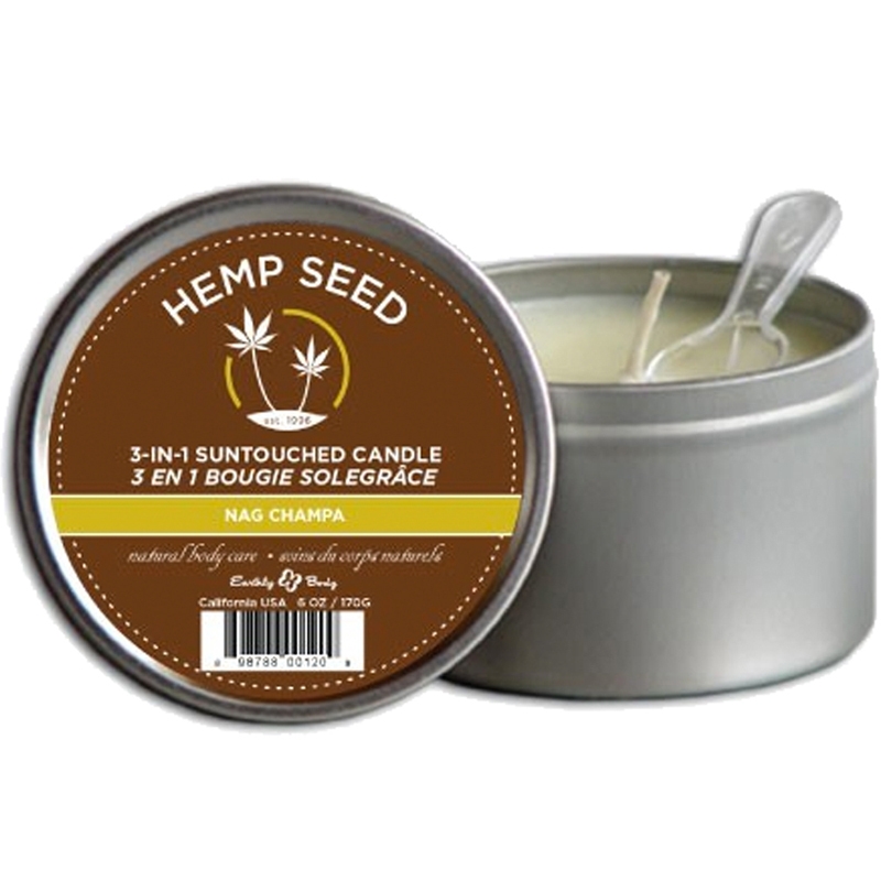 EB Massage Candle Nag Champa 6oz.