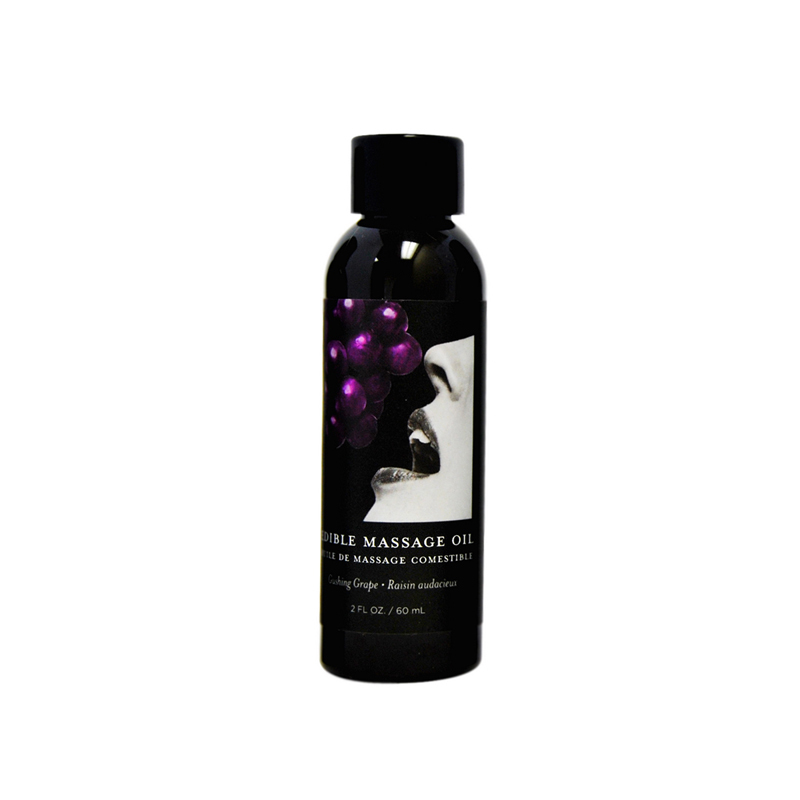 EB Edible Massage Oil Grape 2oz