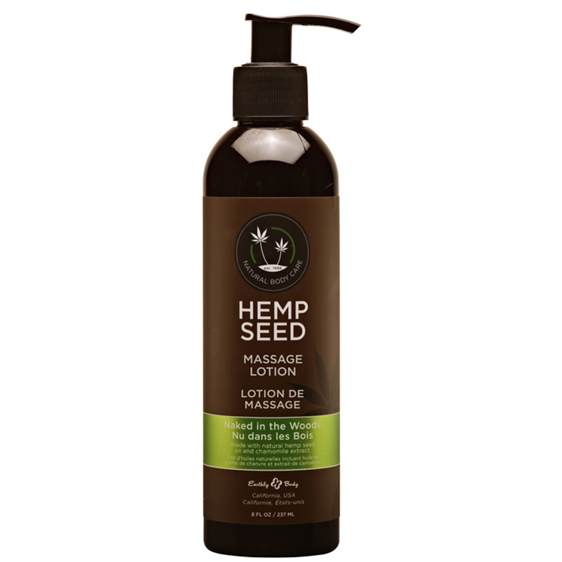 Earthly Body Hemp Seed Massage & Body Oil Naked in the 