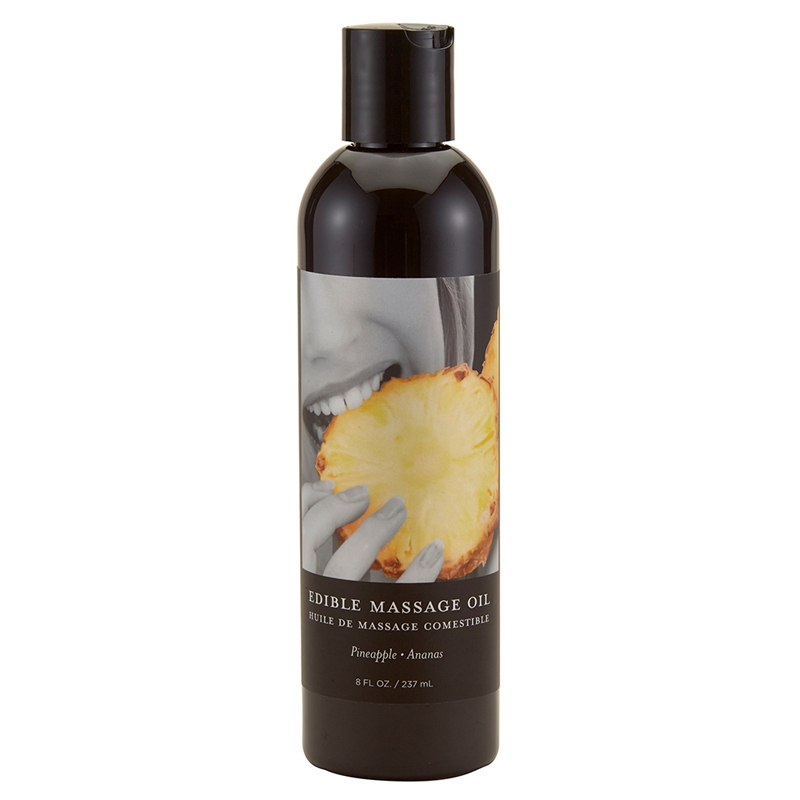 EB Edible Massage Oil Pineapple 8oz