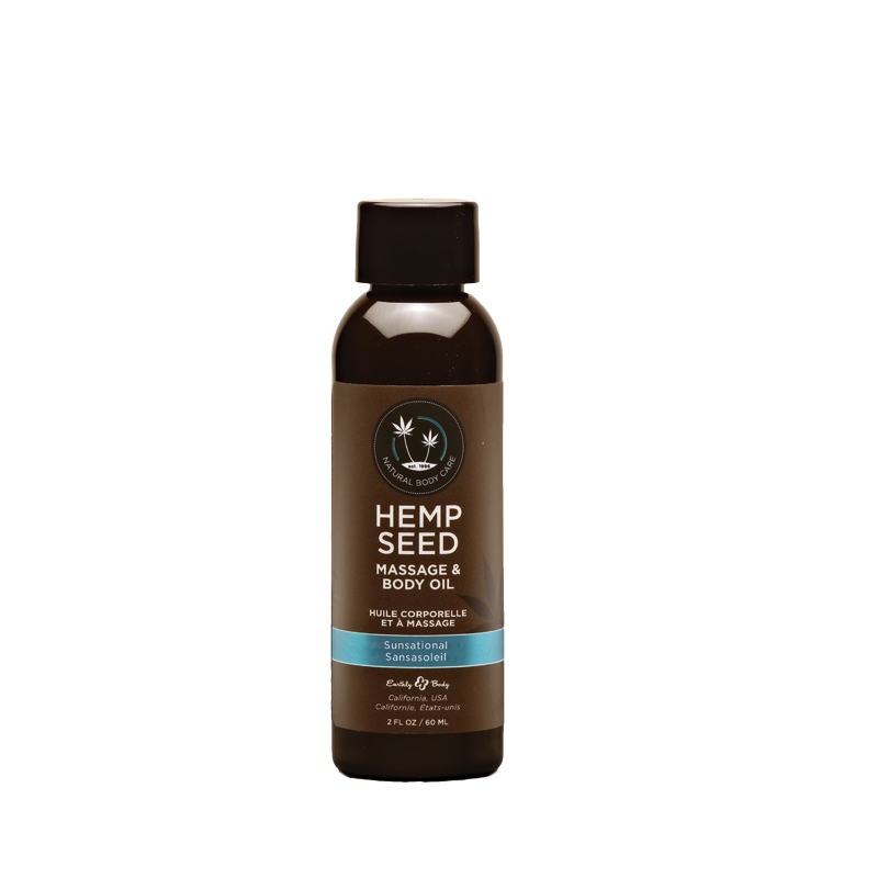 EB Hemp Massage Oil Sunsational 2oz