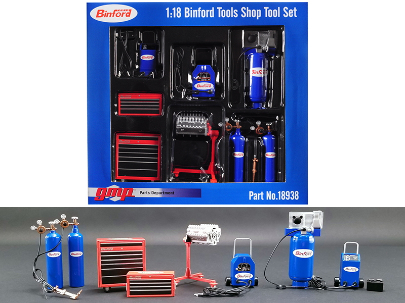 Binford Tools" Garage Shop Tool Set of 7 pieces "Home Improvement...