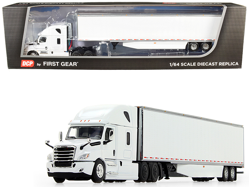 2020 First Gear DCP 1:64 *WHITE* 53' Utility Dry Goods Trailer w/Side Skirts NEW