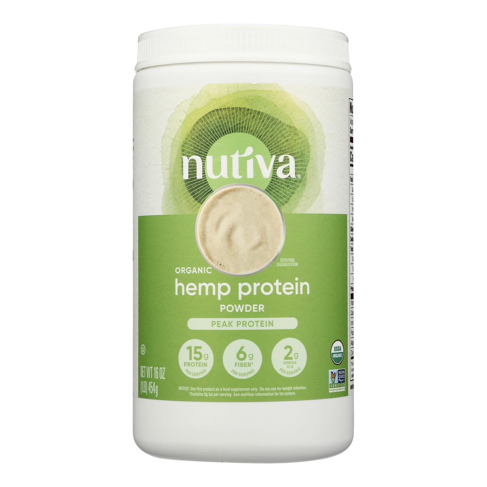 Nutiva Organic Hemp Protein – 16 oz