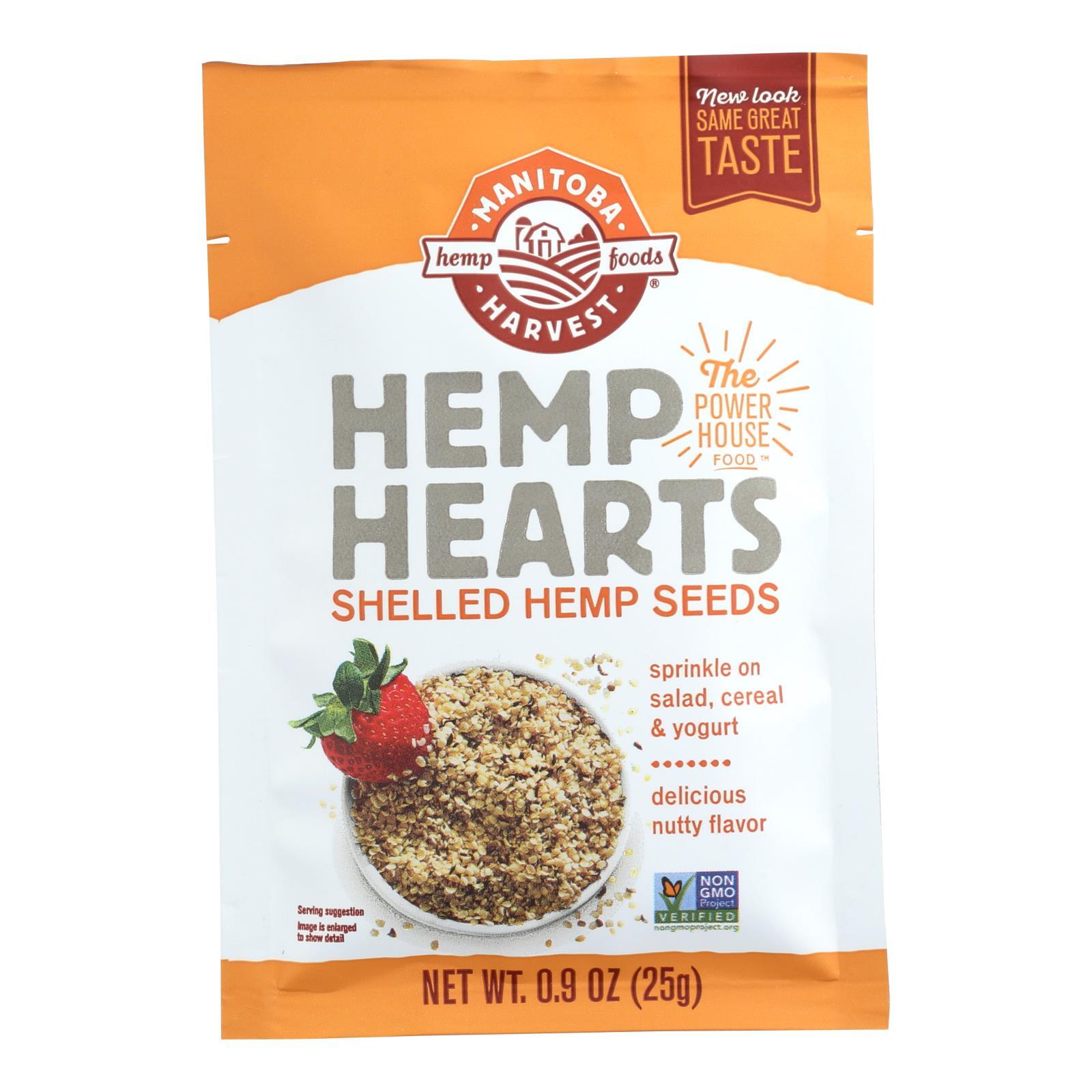 Manitoba Harvest Hemp Hearts – 0.9 oz Each / Pack of 12
