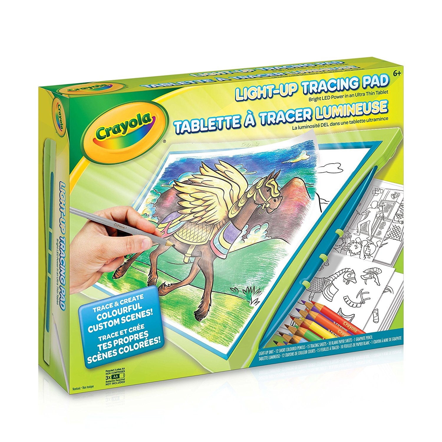 crayola light up tracing pad pink target