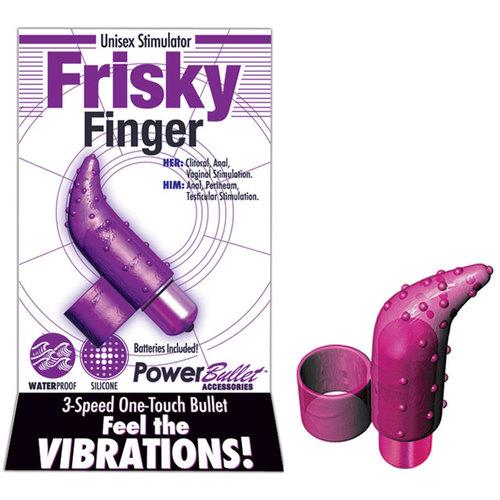 Frisky Finger Massager Purple