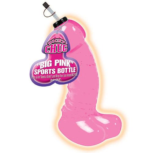 Jumbo Dicky Sports Bottle (Pink)