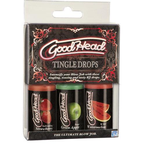 GoodHead Tingle Drops 3 1oz. Bottles