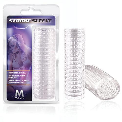M for Men - Stroke Sleeve - Clear