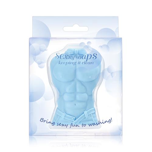Sexxy Soaps Washboard Abs Blue
