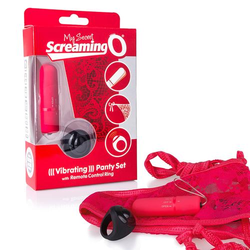 My Secret Screaming O RC Panty Vibe Red