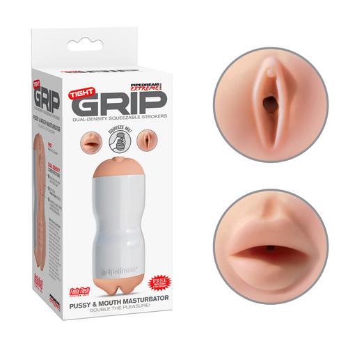PDX Tight Grip Pussy/Mouth Masturbator