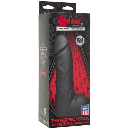 Kink The Perfect Cock Large 10.5in Black