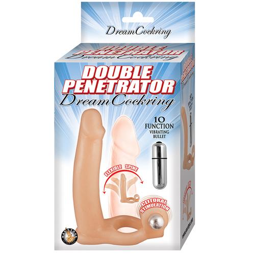 Double Penetrator Dream Cockring Flesh