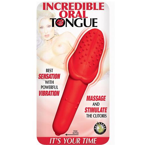 Incredible Oral Tongue Red