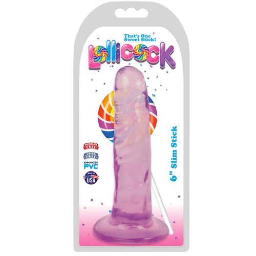 Lollicock Slim Stick 6in Grape
