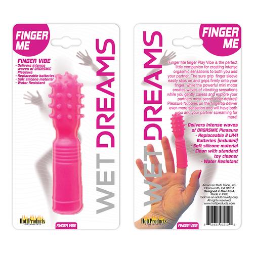 Wet Dreams Finger Play Vibe Magenta