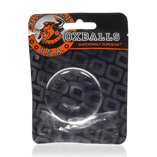 OxBalls Do-Nut- 2, Cockring, Large Clear