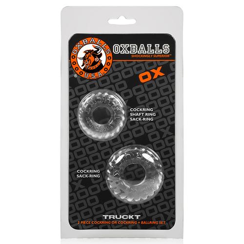 OxBalls Truckt, Cockring, Clear