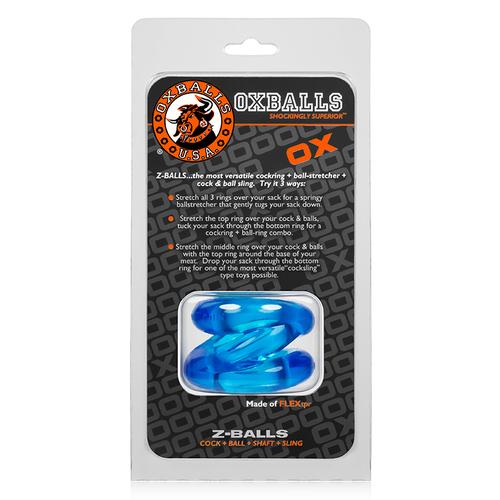 OxBalls Z-Balls, Ballstretcher, Ice Blue