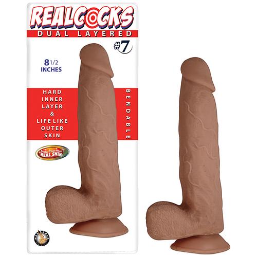 Realcocks Dual Layered #7 8.5in Brown