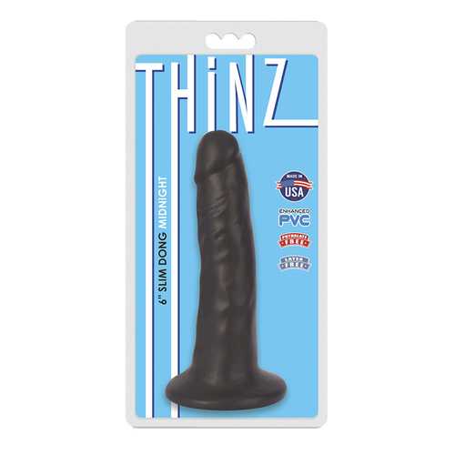 Thinz 6in Slim Dong Midnight