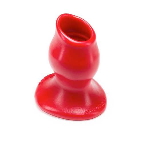 OxBalls Pighole-2, Hollow Plug Med Red