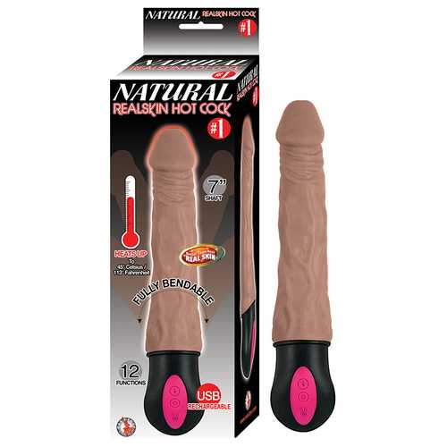 Natural Realskin Hot Cock #1 Brown