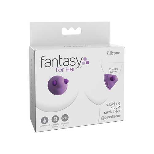 Fantasy For Her Vibrate Nipple Suck-Hers