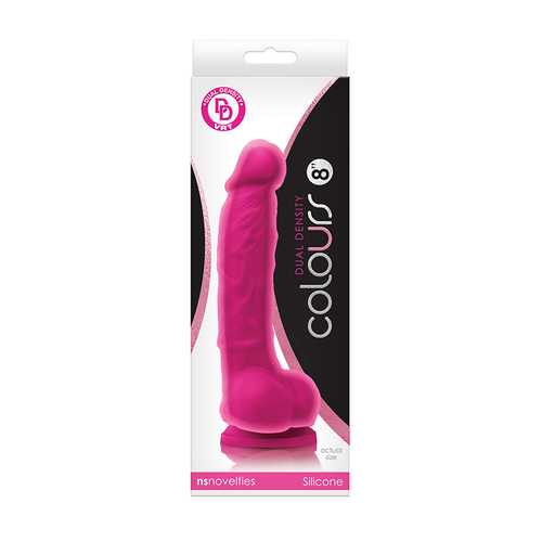 Colours Dual Density 8in Pink
