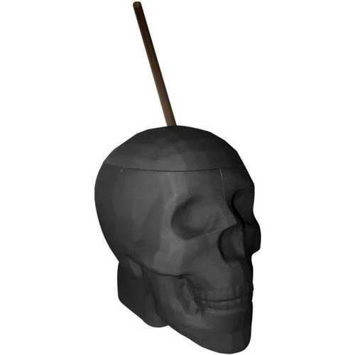 Black  Matte Skull Cup