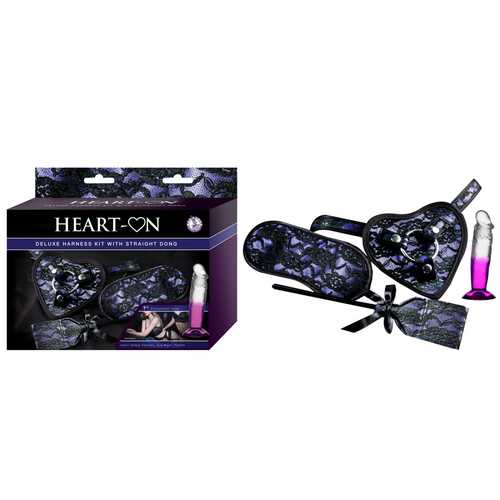 Heart-On Harness Kit W/Straight Dong Pur