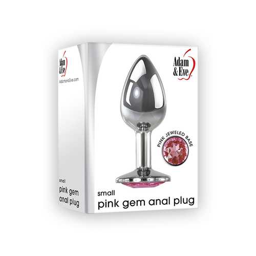 A&E Small Pink Gem Anal Plug