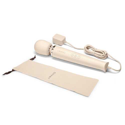 Le Wand Plug-In Vibrating Massager Cream