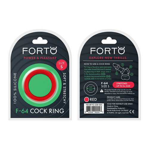 Forto F-64:  40mm Sili Ring Wide S R