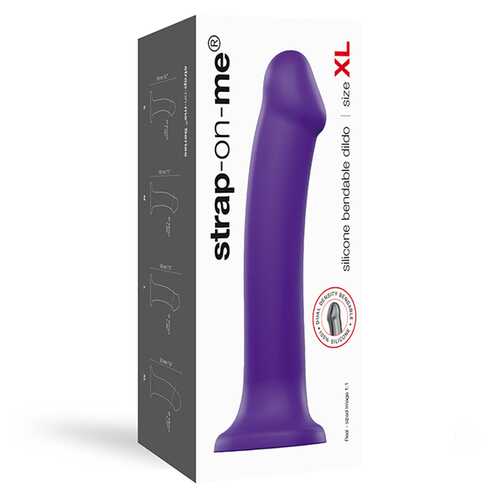 Strap-On-Me Semi-Real D/D Bend Dild Pu X