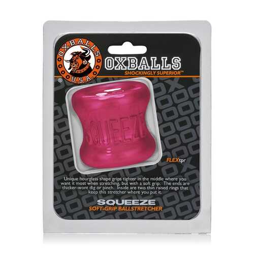 Oxballs Squeeze Ballstretcher Hot Pink