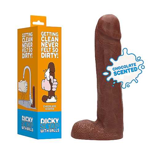 S-Line Dicky Soap With Balls  Chocolate
