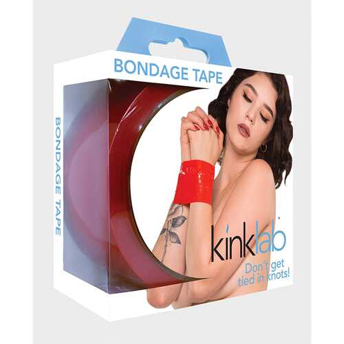 KL Unisex Bondage Tape, Red