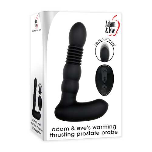 A&E Warming Thrusting Prostate Probe Bla