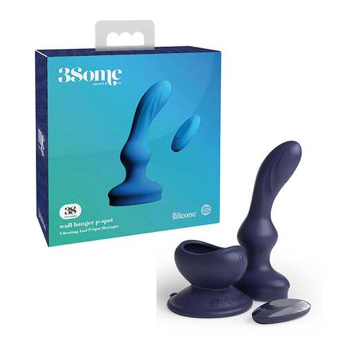 3Some Wall Banger P-Spot Rechargeable Bl