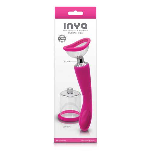 INYA Pump and Vibe W/Interchane Cups Pin