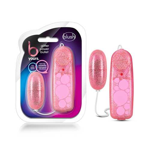 B Yours Glitter Power Bullet - Pink
