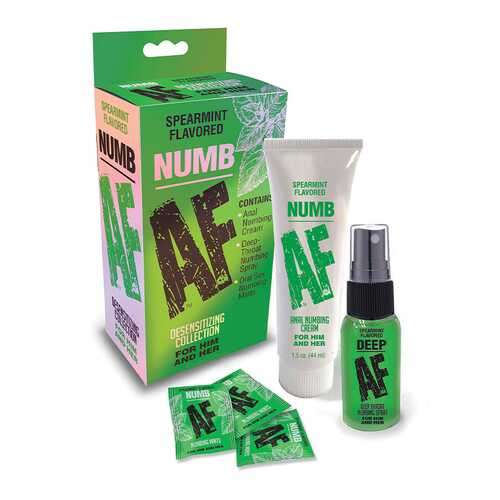 Numb Af Kit Gel Spray And Mints