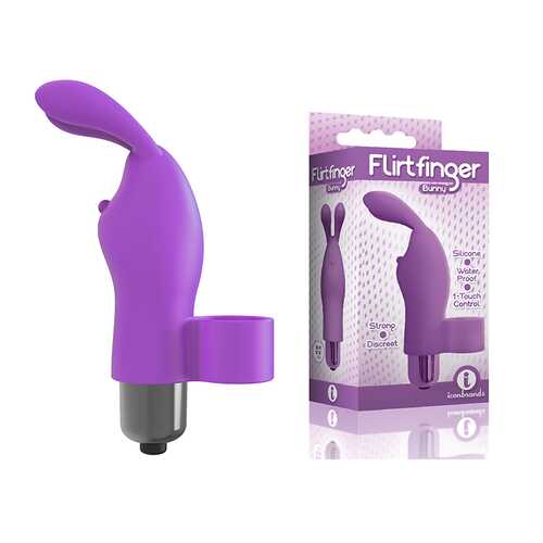 The 9's Flirt Finger Bunny  Purple