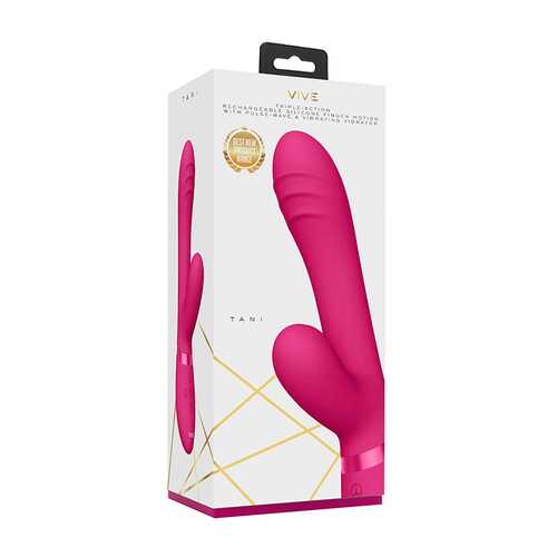 VIVE-TANI Silicone Vibrator - Pink