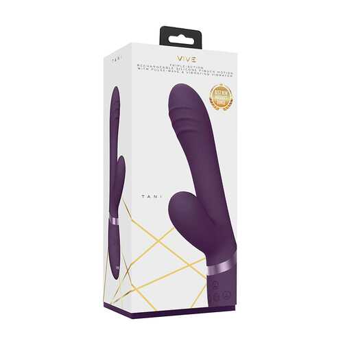 VIVE-TANI Silicone Vibrator - Purple