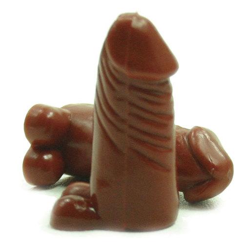 Penis Erasers Brown (12/DP)
